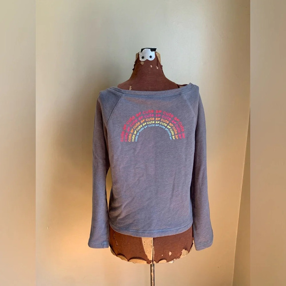 Fabletics sweatshirt, cute af sweatshirt - Picture 1 of 8